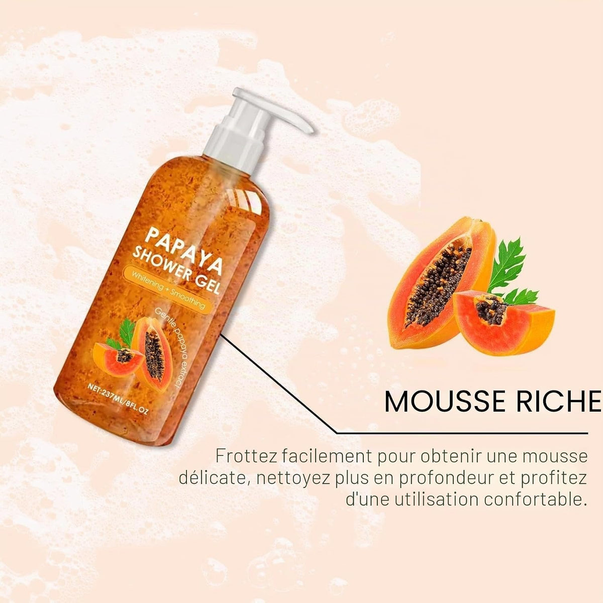 Papaya Brightening Shower Gel
