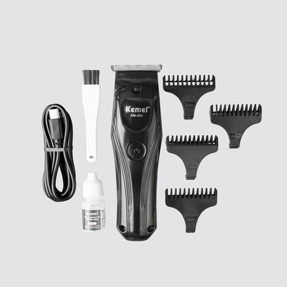 KM-593 Trimmer WIth Digital Display Display & Lithium Batteries