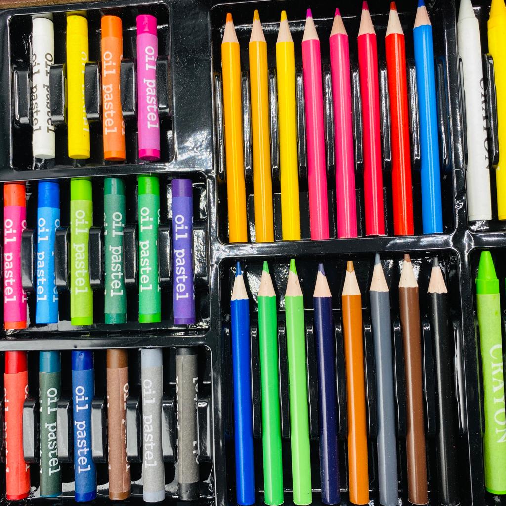 150 Piece Art Set Briefcase | 🎁✨ Best Gift for Kids 🎁✨