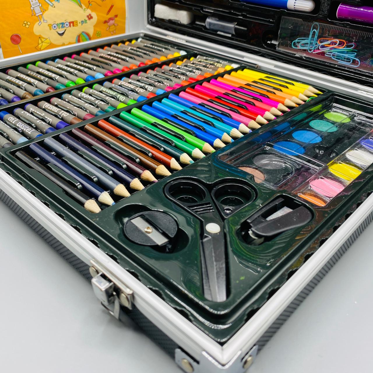 150 Piece Art Set Briefcase | 🎁✨ Best Gift for Kids 🎁✨