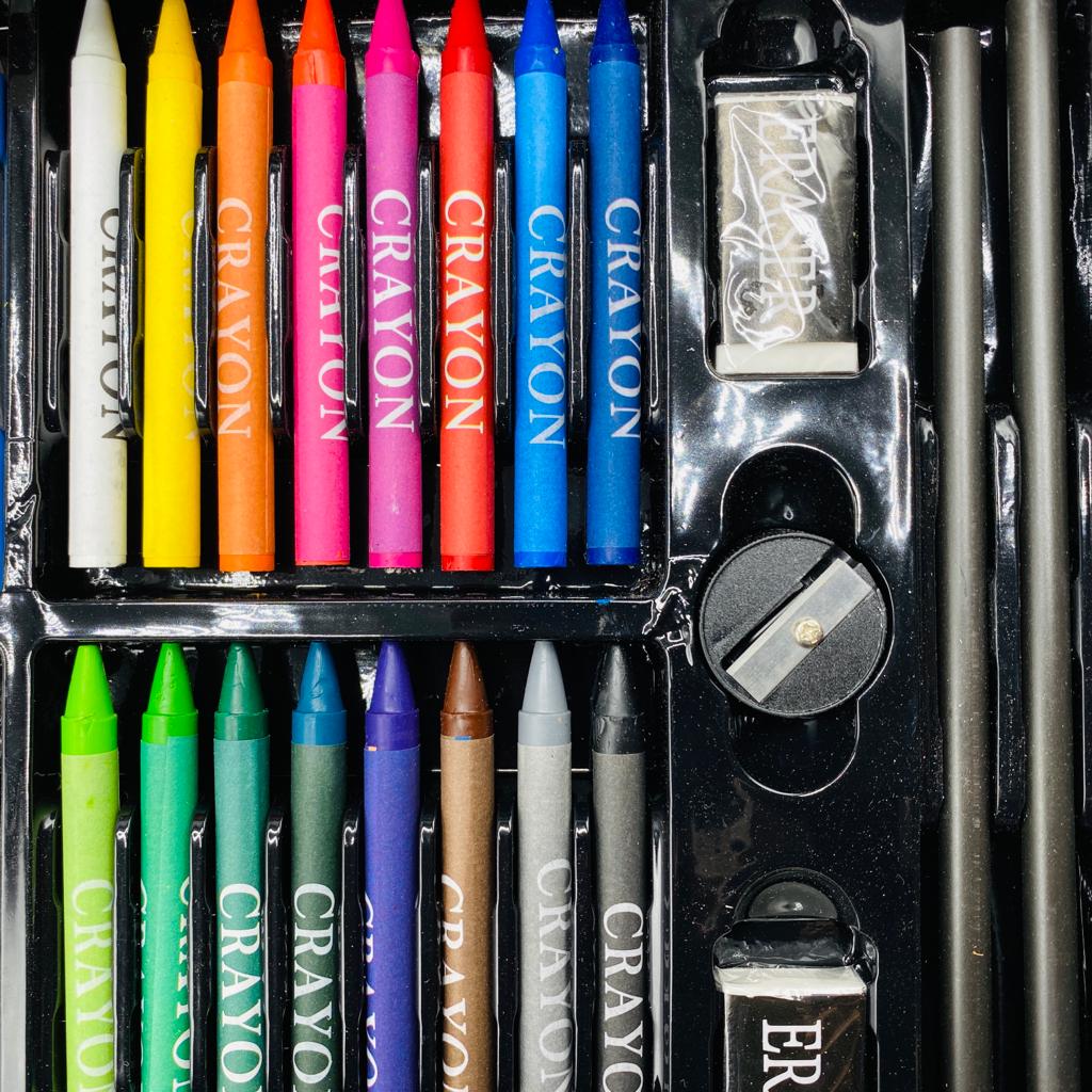 150 Piece Art Set Briefcase | 🎁✨ Best Gift for Kids 🎁✨