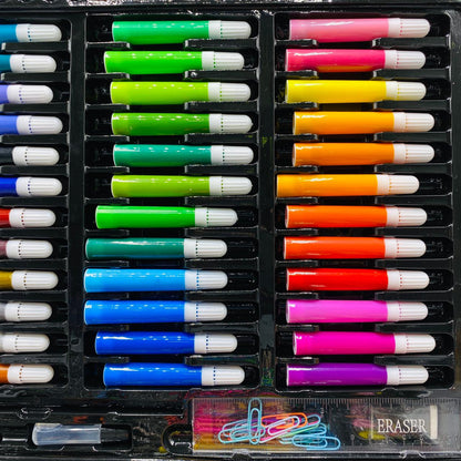 150 Piece Art Set Briefcase | 🎁✨ Best Gift for Kids 🎁✨