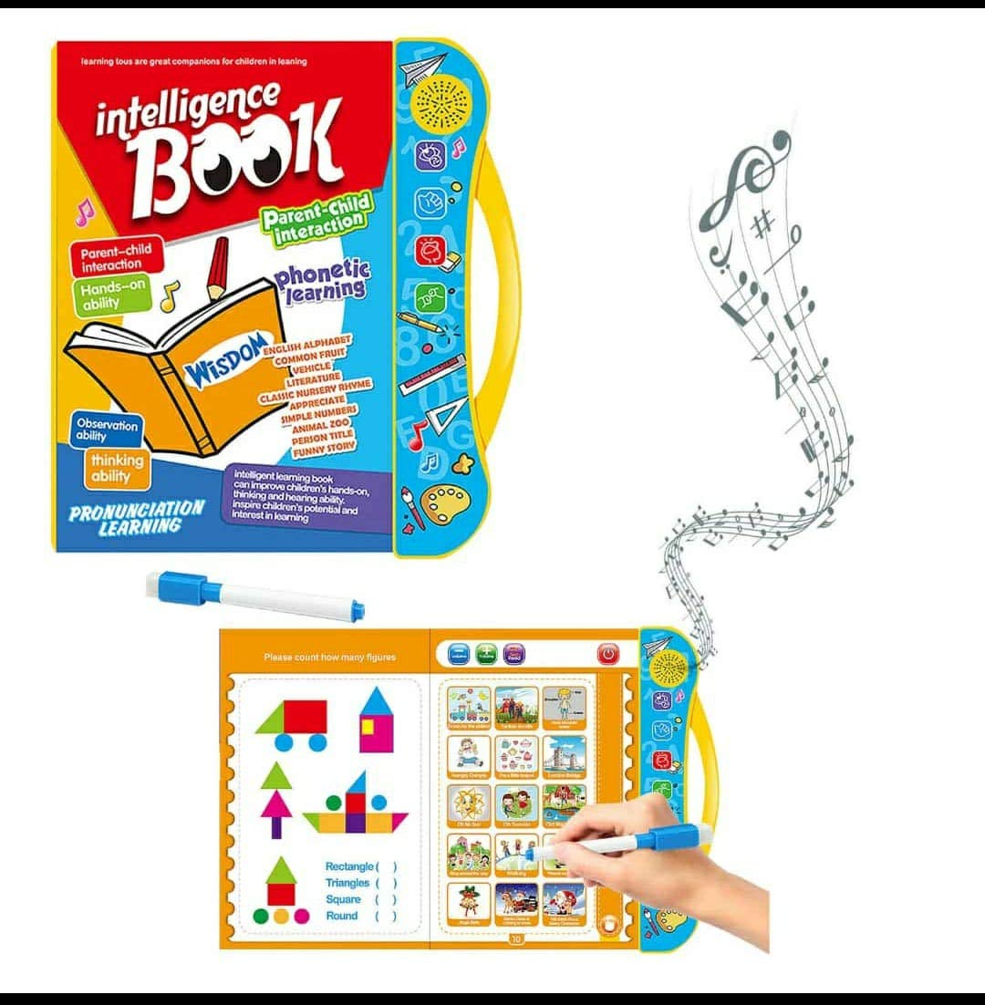 Interactive Intelligence Learning Book for Kids | Talking Educational Sound Book