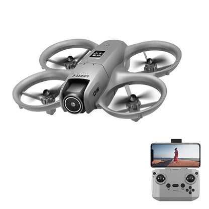 D16 Mini Drone - 2.4G Wifi 480P Camera Drone for Kids With Propeller Guard