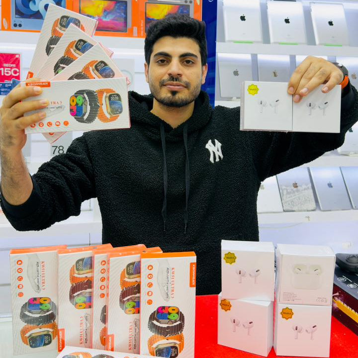 4× Ultra Smart Watch +4× Airbirds Bundle – Ultimate Tech Combo ( 8 in 1 offer )