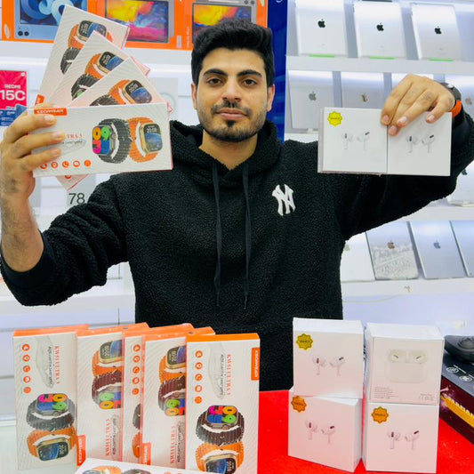 4× Ultra Smart Watch +4× Airbirds Bundle – Ultimate Tech Combo ( 8 in 1 offer )