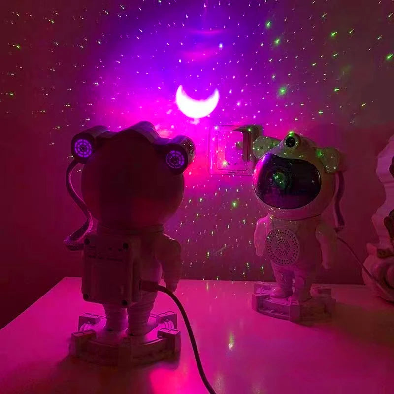 Astronaut Galaxy Projector With Bluetooth Speaker