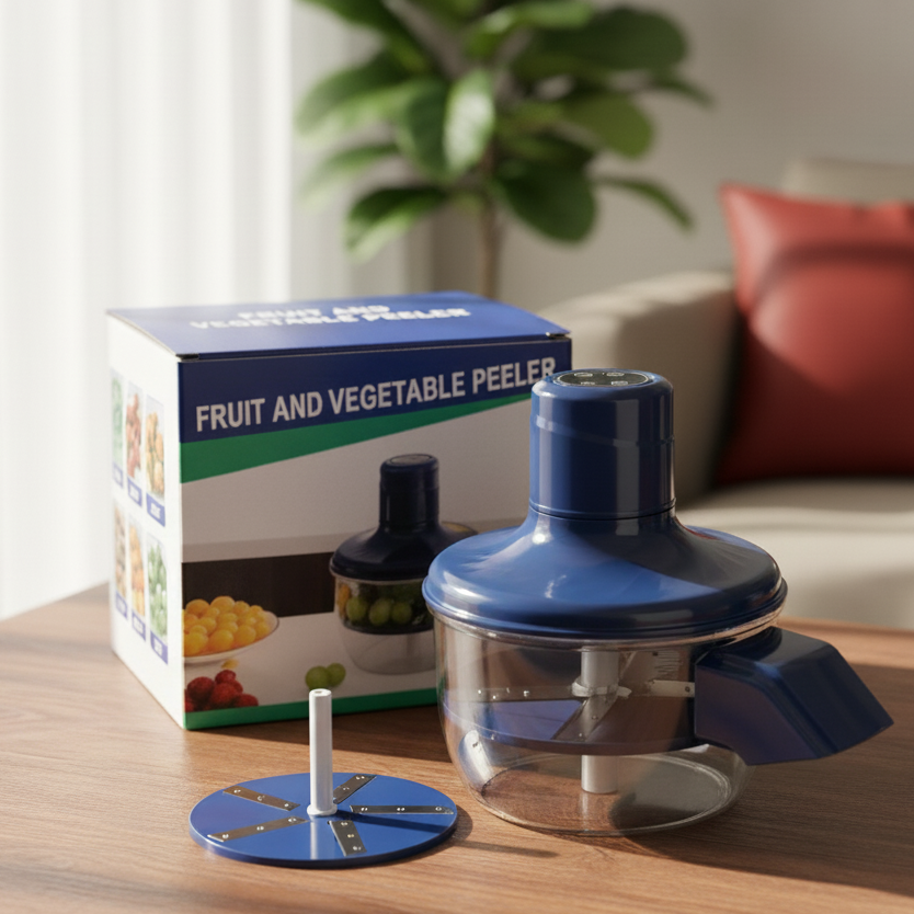 Electric Fruit & Vegetable Peeler – Automatic Fast Peeling Machine