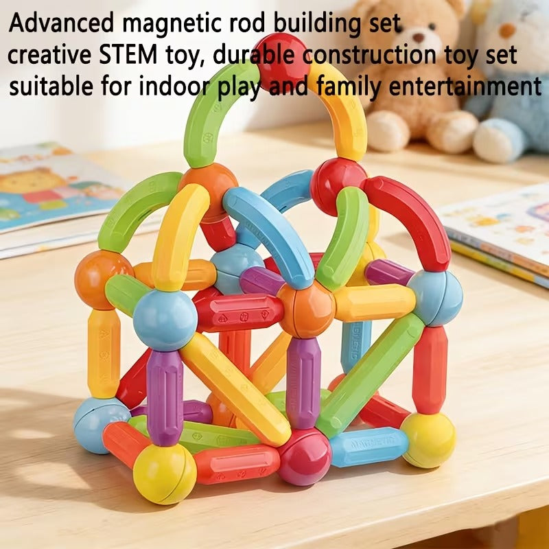 42 Pcs DIY Magnetic Sticks Blocks
