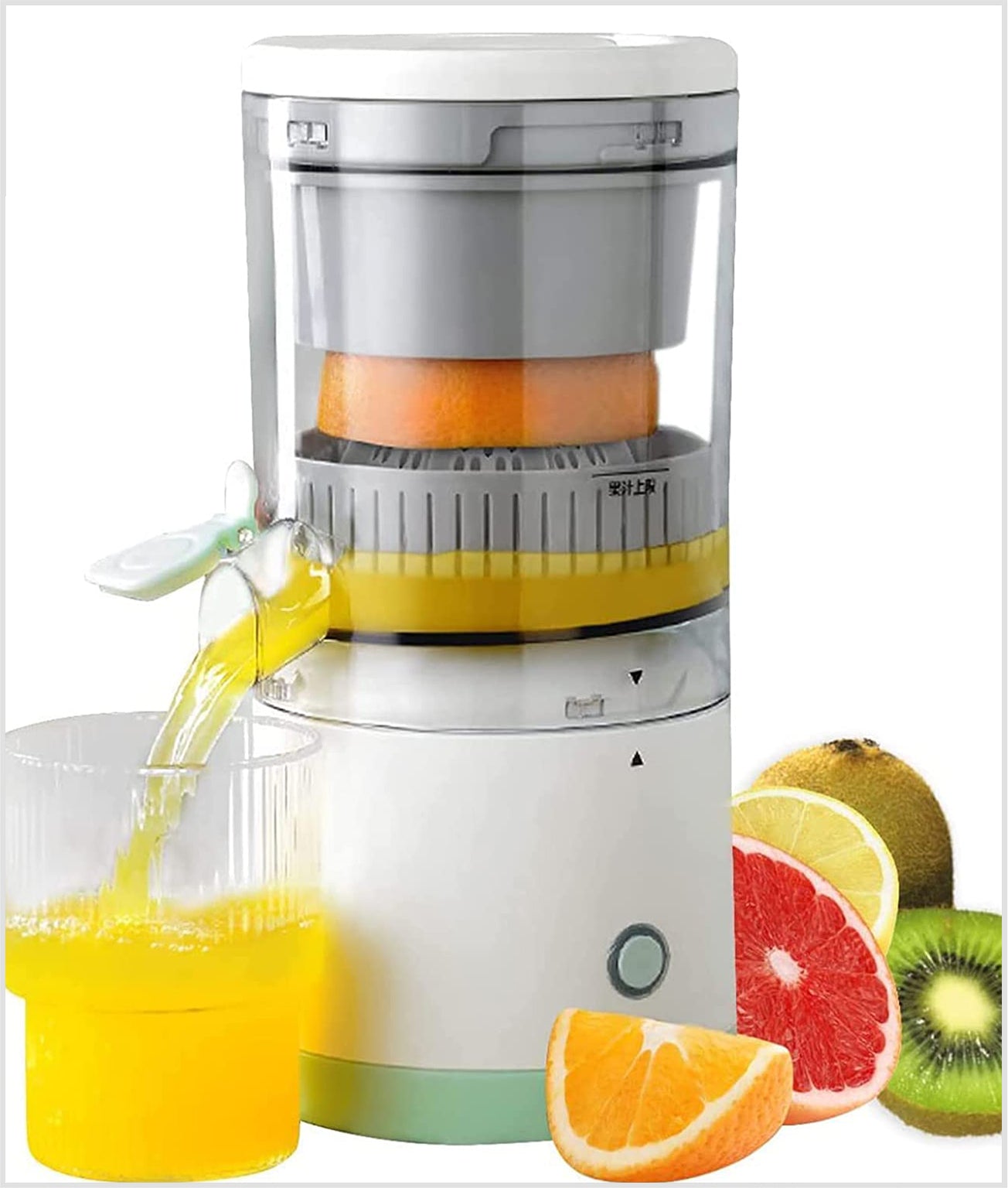 Portable Electric Rechargeable Citrus Fruit Juicer